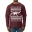 Nakatomi Plaza Christmas Party Survivor 1988 Ugly Christmas Sweater Mens Long Sleeve Shirt
