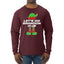 Let's Go Brandon Elf Christmas Mens Long Sleeve Shirt