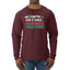 Forget The Milk And Cookies Bring Santa Some Booze Christmas Mens Long Sleeve Shirt