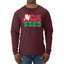 I'm Not Santa But You Can Still Sit On My Lap Christmas Mens Long Sleeve Shirt