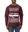 Family Vacation Cousin Eddie's RV Maintenance Ugly Christmas Sweater Mens Long Sleeve Shirt