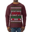 This Ugly Sweater Sucks But I Swallow Ugly Christmas Sweater Mens Long Sleeve Shirt