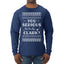 You Serious Clark Christmas Vacation Movie Ugly Christmas Sweater Mens Long Sleeve Shirt
