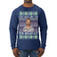I Eat Guys Like You For Breakfast Ugly Christmas Sweater Mens Long Sleeve Shirt
