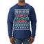 Santa's Favorite Homo Ugly Christmas Sweater Mens Long Sleeve Shirt