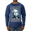 Literally Freezing McConnell Senator  Ugly Christmas Sweater Mens Long Sleeve Shirt