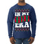 In My Christmas Era Ugly Christmas Sweater Mens Long Sleeve Shirt