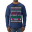 This Ugly Sweater Sucks But I Swallow Ugly Christmas Sweater Mens Long Sleeve Shirt