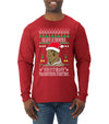 Tyson lisp Believe In Thomthin Thacrifithing Everythin Ugly Christmas Sweater Mens Long Sleeve Shirt