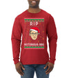 RIP Notorious RBG Ruth Bader Ginsburg Ugly Christmas Sweater Mens Long Sleeve Shirt