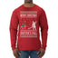 Merry Christmas Shitter's Full Christmas Vacation Ugly Christmas Sweater Mens Long Sleeve Shirt