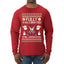 Fully Vaccinated Still Antisocial Ugly Christmas Sweater Mens Long Sleeve Shirt