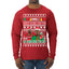 Santa Claus, Can You Do Something For Me? Ugly Christmas Sweater Mens Long Sleeve Shirt