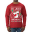 Go Jesus It's Your Birthday Ugly Christmas Sweater Mens Long Sleeve Shirt