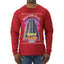 Retro Nakatomi Plaza 1988 Holiday Party Ugly Christmas Sweater Mens Long Sleeve Shirt