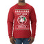 Out Here Looking Like A Snack Cookie Ugly Christmas Sweater Mens Long Sleeve Shirt
