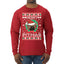 Merry Pitmas Christmas Mens Long Sleeve Shirt