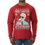 Merry Christmas Let's Go Brandon Christmas Mens Long Sleeve Shirt