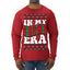 In My Christmas Era Ugly Christmas Sweater Mens Long Sleeve Shirt