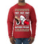 Friday Hood Santa  Ugly Christmas Sweater Mens Long Sleeve Shirt