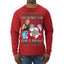 That Santa Mother F Isn't Real CLEAN  Ugly Christmas Sweater Mens Long Sleeve Shirt