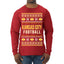 City of Kansas City KC American Football Fantasy Fan Ugly Christmas Sweater Unisex Crewneck Sweatshirt