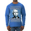 Literally Freezing McConnell Senator  Ugly Christmas Sweater Mens Long Sleeve Shirt