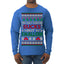 This Ugly Sweater Sucks But I Swallow Ugly Christmas Sweater Mens Long Sleeve Shirt