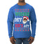 Where My Ho's At? Ugly Christmas Sweater Mens Long Sleeve Shirt