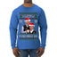 Beginning To Look Like You Miss Us Trump Carlson 24 Ugly Christmas Sweater Mens Long Sleeve Shirt