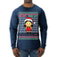 Red Light Green Light Ugly Christmas Sweater Mens Long Sleeve Shirt