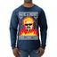 Have A Merry Fieri Christmas  Ugly Christmas Sweater Mens Long Sleeve Shirt