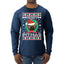 Merry Pitmas Christmas Mens Long Sleeve Shirt