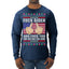 Fuck Biden and Fuck You For Voting For Him Christmas Mens Long Sleeve Shirt