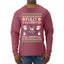 Fully Vaccinated Still Antisocial Ugly Christmas Sweater Mens Long Sleeve Shirt
