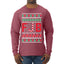 FJB Candy Cane  Ugly Christmas Sweater Mens Long Sleeve Shirt