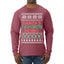 Santa's Favorite Homo Ugly Christmas Sweater Mens Long Sleeve Shirt