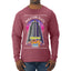 Retro Nakatomi Plaza 1988 Holiday Party Ugly Christmas Sweater Mens Long Sleeve Shirt