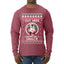 Out Here Looking Like A Snack Cookie Ugly Christmas Sweater Mens Long Sleeve Shirt