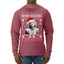 Merry Kissmas  Christmas Mens Long Sleeve Shirt