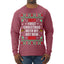 First Christmas With My Hot New Wife Ugly Christmas Sweater Mens Long Sleeve Shirt
