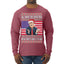 Mean Tweets and $1.79 Gas Ugly Christmas Sweater Mens Long Sleeve Shirt