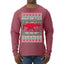 Nakatomi Plaza Christmas Party Survivor Ugly Christmas Sweater Mens Long Sleeve Shirt
