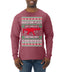 Nakatomi Plaza Christmas Party Survivor Ugly Christmas Sweater Mens Long Sleeve Shirt