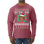 Le'th Go Brandon  Ugly Christmas Sweater Mens Long Sleeve Shirt