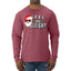 Hipster Santa IPAs and Sleigh? Christmas Mens Long Sleeve Shirt