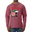 Sippin' On The Holiday Spirit Christmas Mens Long Sleeve Shirt