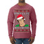 Office Phyllis Navidad Happy Holiday Ugly Christmas Sweater Mens Long Sleeve Shirt