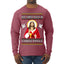 Put Christ Back In Christmas Ugly Christmas Sweater Mens Long Sleeve Shirt