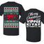 Christmas Party Survivor Nakatomi Plaza 1988 Ugly Christmas Front and Back Sweater Men's T-Shirt
